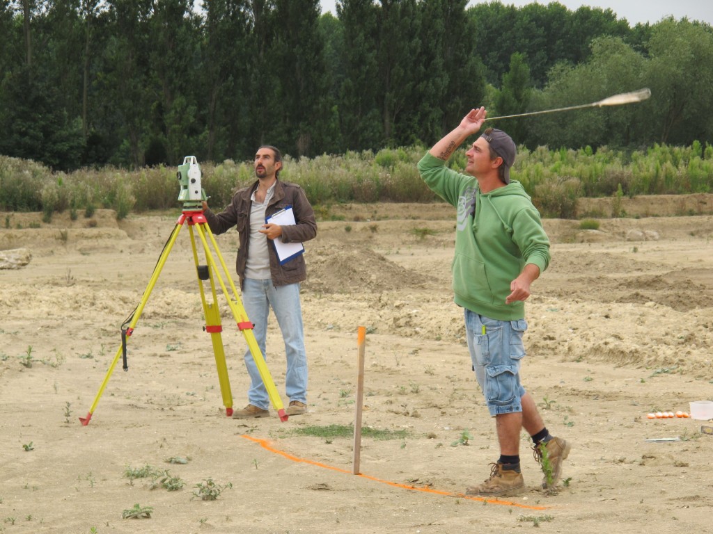 Tests expérimentaux de la portée des répliques des balles de fronde d’Alizay - L. Chantreuil